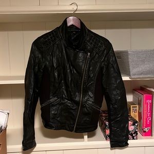studded leather jacket